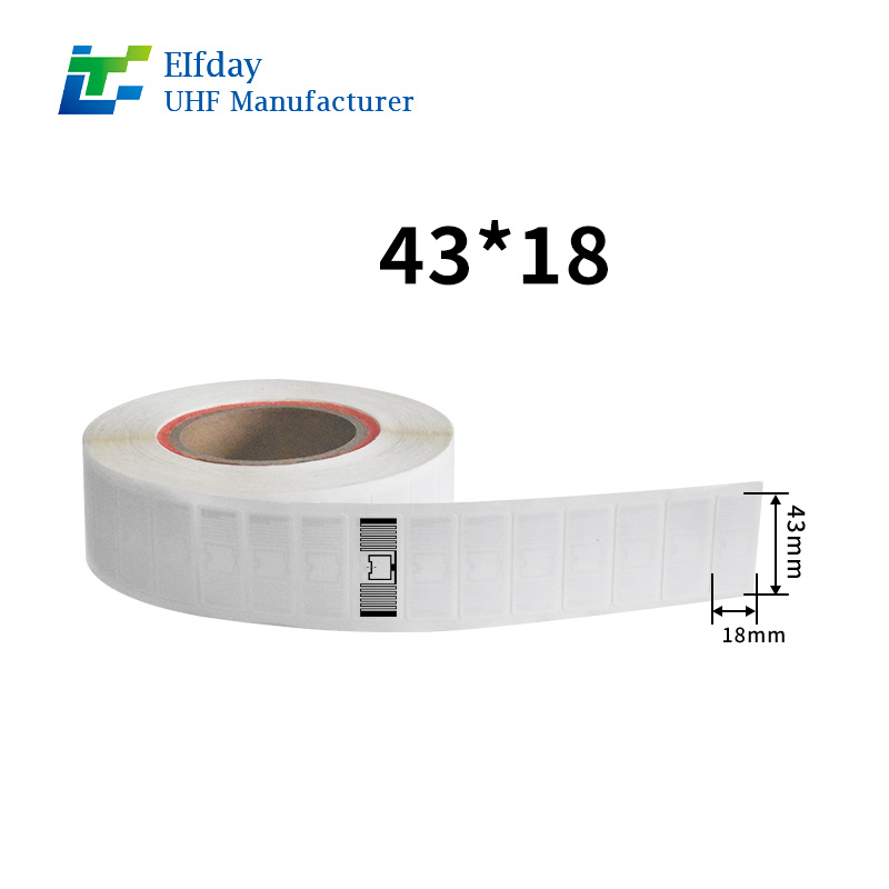 Security Tag 6c Protocol UHF RFID Tags KU7 43*18mm for Unmanned Warehouse Management